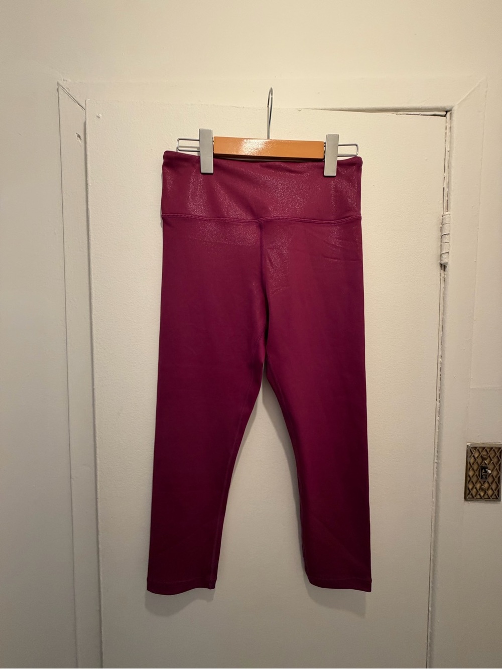 ZYIA Deep Purple Active Capris